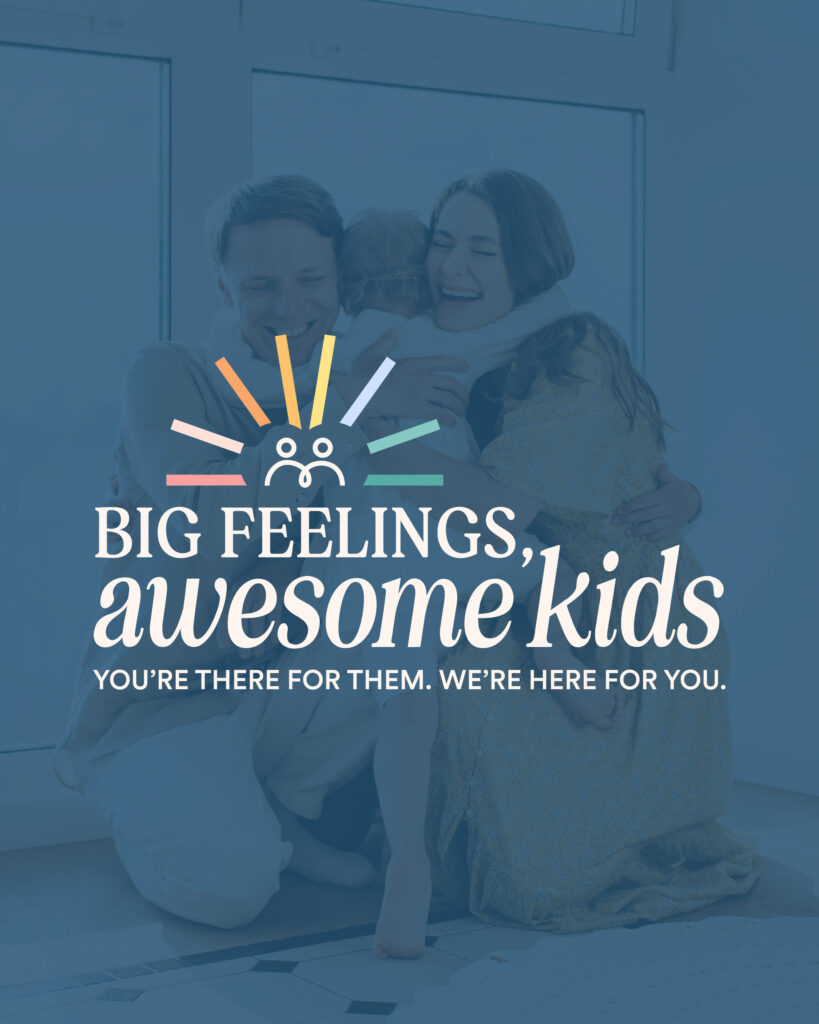 Primary Logo for Big Feelings, Awesome Kids.